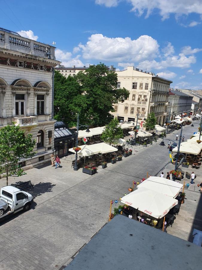 Prestige Aparthotel Piotrkowska 82 - Wyjatkowy Widok Na Deptak Lodz  Ngoại thất bức ảnh
